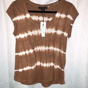 Sanctuary Tie Dye Stripe Shirt